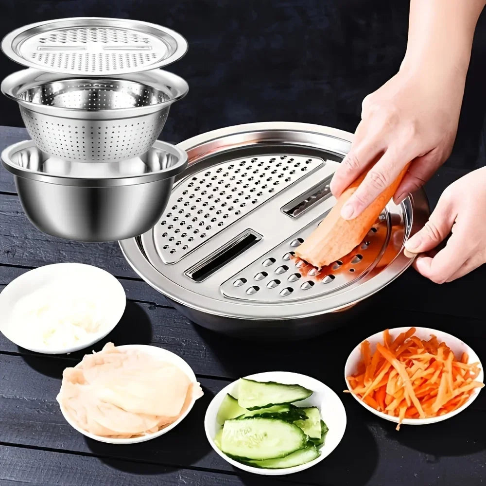 A Multi-Functional Kitchen Grater Set